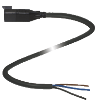 DT3P-G-BK1,5M-PUR-O1 缆线连接器