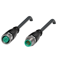 V15-G-BK1,5M-PUR-A-V15-G 连接电缆