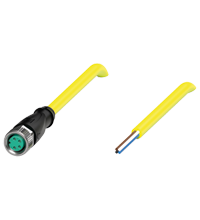 V31-GM-YE5M-PVC-U 母头连接器
