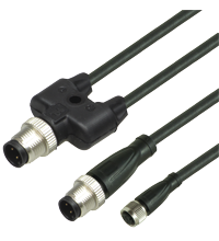 V31-GM-3M-PUR-T-V1S-Y203012 Y 型连接缆线