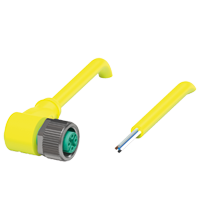 V15-W-S-YE5M-PUR-A1 母头连接器