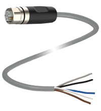 V15L-G-15M-PUR-U7 母头连接器
