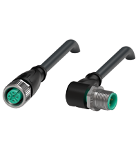 V1-G-BK1,9M-PUR-U5/ABG-V1-W 连接缆线，带屏蔽