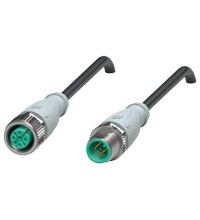 V11-G-GY-BK1M-PUR-A-V11-G 连接电缆