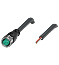 V19-G-BK60M-PVC-U 母头连接器