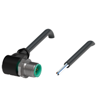 V15S-W-BK3M-PUR-U 缆线连接器