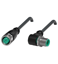 V11-G-BK2M-PVC-U-V11-W 连接电缆