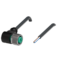 V1-W-BK3M-PVC-U 母头连接器
