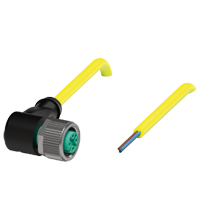 V11-W-YE5M-PVC-U 母头连接器