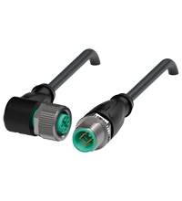 V1-W-BK2M-PVC-U-V1-G 连接电缆