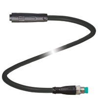 V3-GR-BK0,6M-PUR-U-V31-GM 适配器缆线