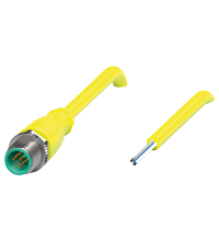 V15S-G-S-YE15M-PUR-A1 缆线连接器