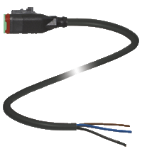 DT3S-G-BK2M-PUR-O1 母头连接器