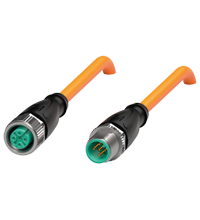 V15-G-OR3M-PUR-A1-V15-G 连接电缆