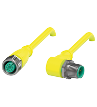 V15-G-S-YE25M-PUR-A1-V15-W 连接电缆