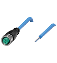 V1-G-N-BU70M-PUR-N1 缆线连接器，NAMUR