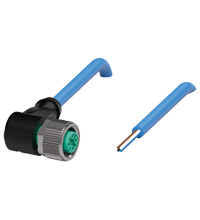 V1-W-N4-BU20M-PUR-N1 缆线连接器，NAMUR
