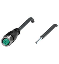 V15-GV4A-BK20M-PUR-U 母头连接器