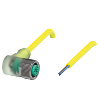 V1-W-E0-YE2M-PVC-U 母头连接器