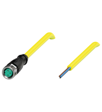 V3-GM-YE10M-PVC-U 母头连接器