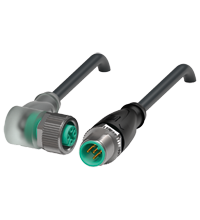 V15-W-E8-BK7,5M-PUR-A-V15-G 连接电缆
