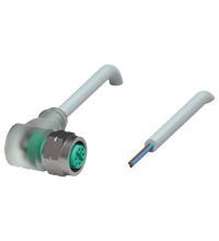 V1-WV4A-E2-10M-PUR 母头连接器