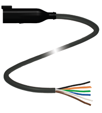 DT6P-G-BK6M-PUR-O1 缆线连接器