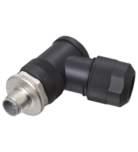 V15SL-W-BK 可现场连接的公头连接器
