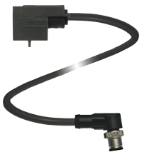 VMB-2+P/Z2-0,3M-PVC-V1-W-Y 阀门连接器线组