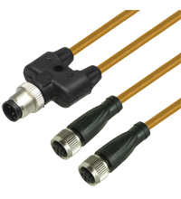 V1-G-OR0,3M-POC-T-V1-G Y 型连接缆线