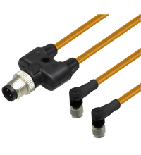 V1-W-OR0,6M-POC-T-V1-G Y 型连接缆线