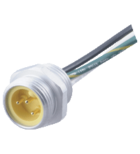 1/2" NPT-V93-G-S-.3M 公头插座