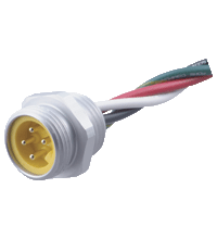 1/2" NPT-V94-G-S-.3M 公头插座
