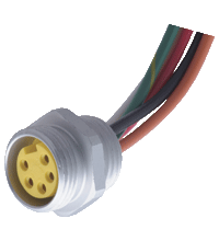 1/2" NPT-V95-G-.3M 母头插座