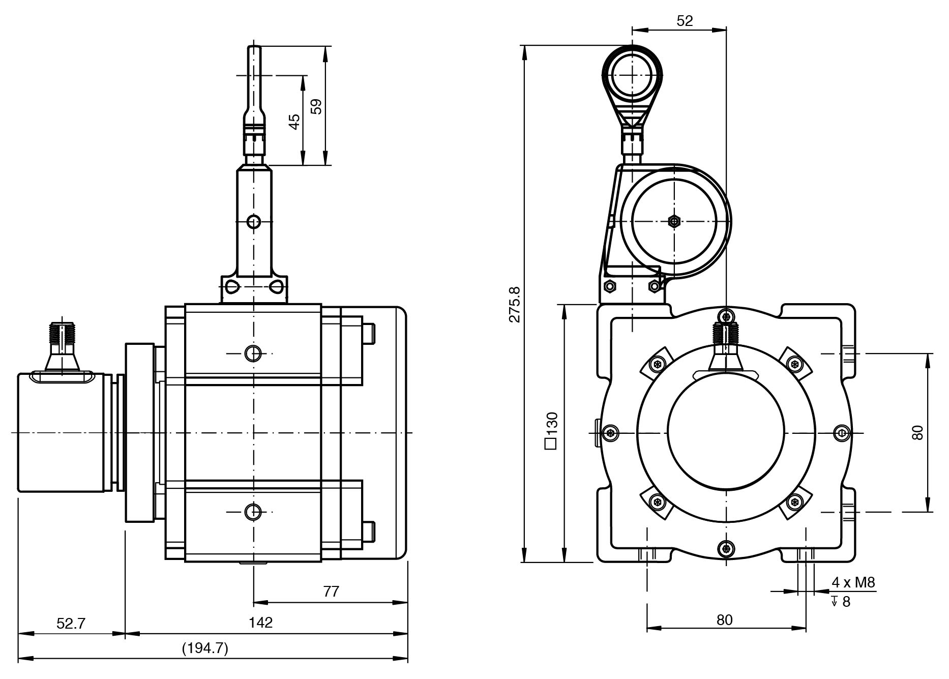 ECA30PL-05A4A-B16BD:NN 恒力开度仪旋转编码器