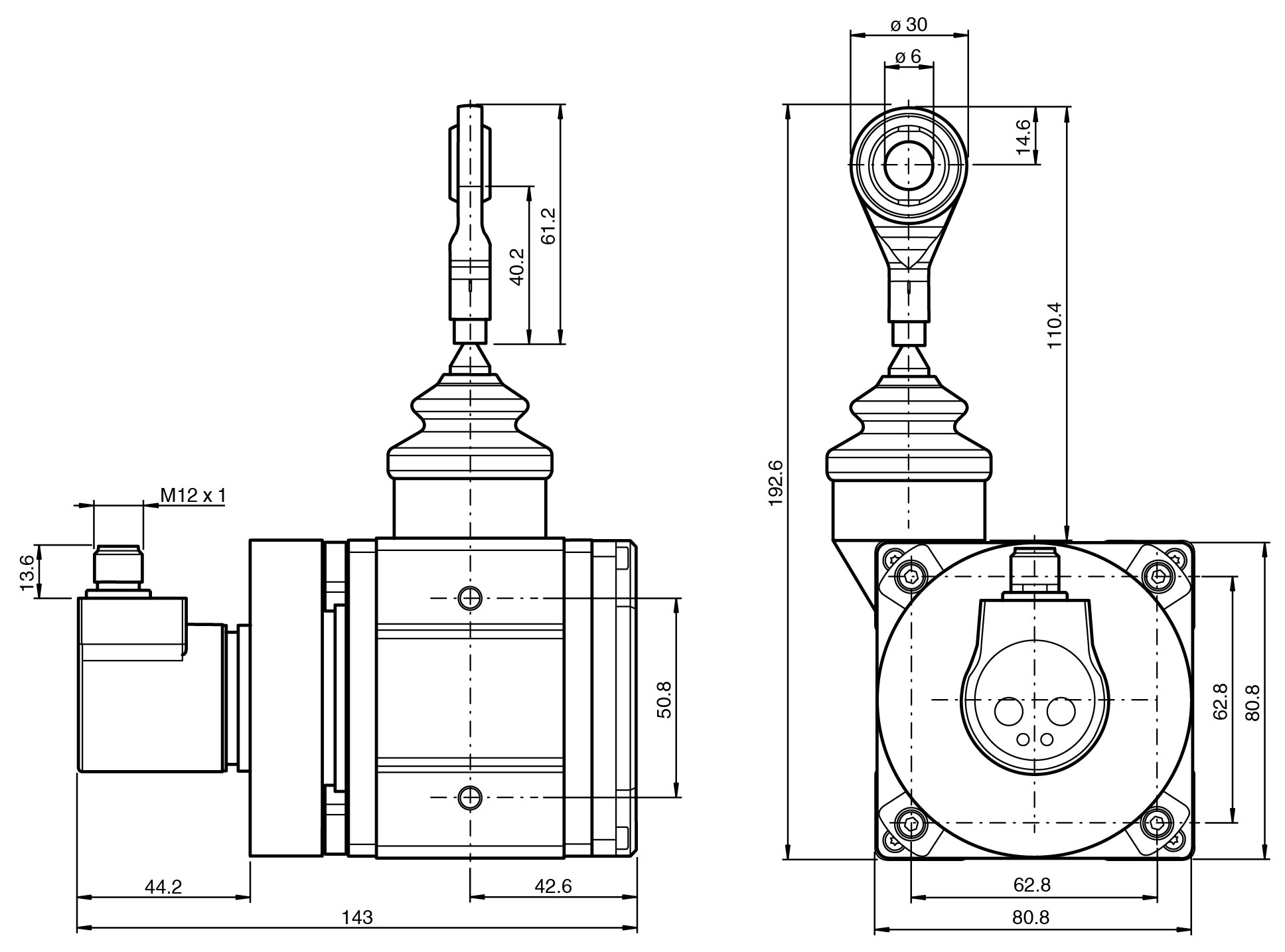 ECA30PL-02C1A-I42BD:X3 恒力开度仪旋转编码器