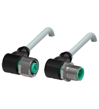 V1-W-2M-PUR-ABG-V1-W 连接缆线，带屏蔽
