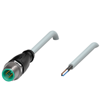 V1S-G-15M-PUR-ABG 缆线连接器，带屏蔽