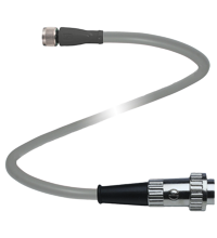 V31-GM-BK5M-PVC-U-PREH5-PNP 母头连接器