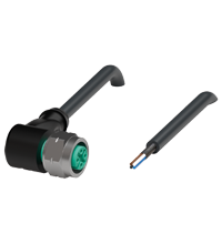 V1-WV4A-BK5M-PUR-U/ABG 缆线插座，带屏蔽