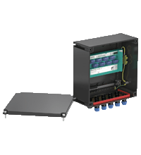F.TI0.P12.*08.F.0.***.***.**00 Temperature Multi-Input Junction Box, Polyester (GRP)
