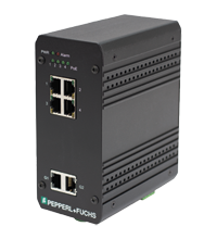 ICRL-U-6RJ45-PoE-B-DIN 以太网交换机非托管式 PoE 升压交换机