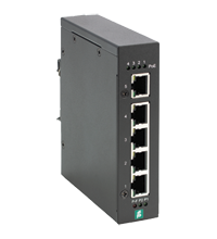 ICRL-U-5RJ45-PoE-G-DIN 非托管式以太网 PoE 千兆位交换机