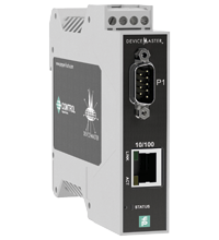 ICDM-RX/TCP-DB9/RJ45-DIN 串行设备服务器