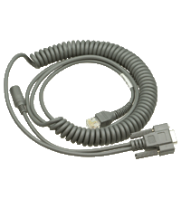 V45-G-2M-PVC-SUBD9 适配器缆线，RJ50 转 RS 232