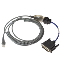 V50-G-2M-PVC-5V-SUBD25 适配器缆线，RJ-50 至 D-Sub 25