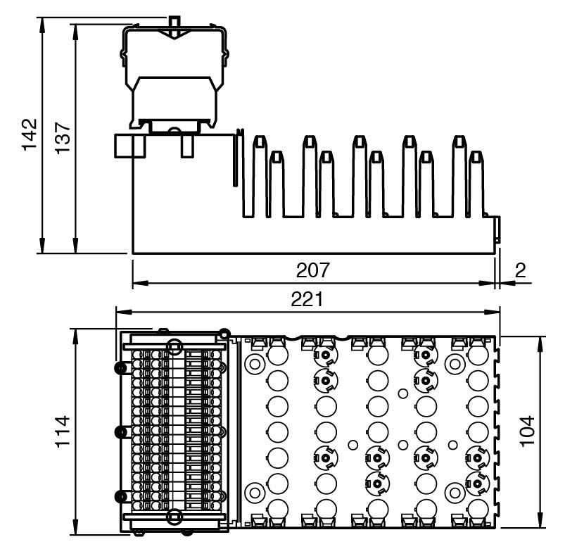 FB9271BP00200.0 Backplane