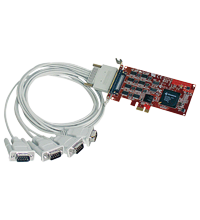 ICRPC-4DB9-FC PCIe 多端口串行卡RocketPort® EXPRESS Quad