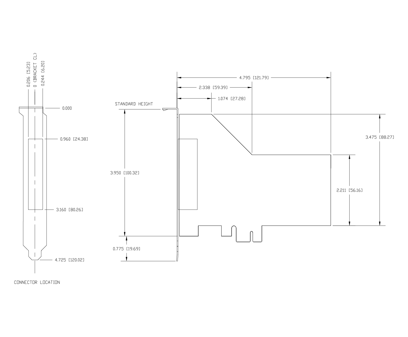 ICRPC-4RJ45-EC PCIe 多端口串行卡RocketPort® EXPRESS