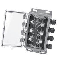 VAZ-RK-P-6TEE-CG AS-Interface 6 端口网段保护器
